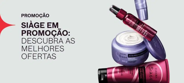 Siàge em promoção: top 10 produtos até 35% OFF