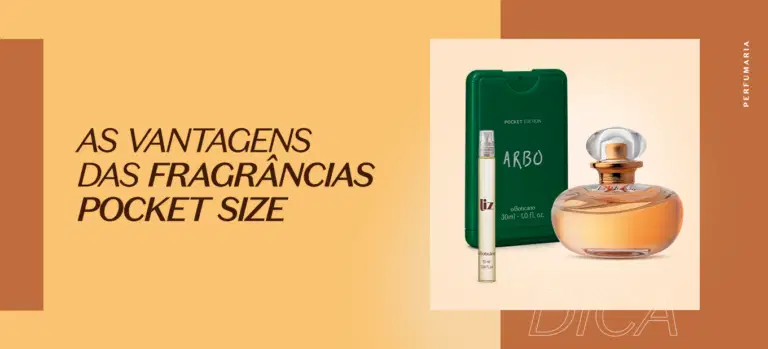As vantagens das fragrâncias pocket size e miniaturas