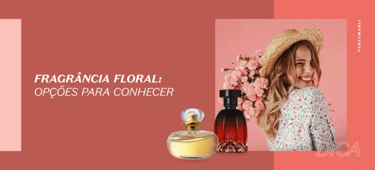 Fragrâncias florais: opções para conhecer