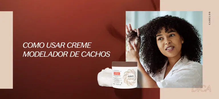 Como usar creme modelador de cachos