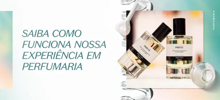 Scent Lab: saiba como funciona a experiência de perfumaria