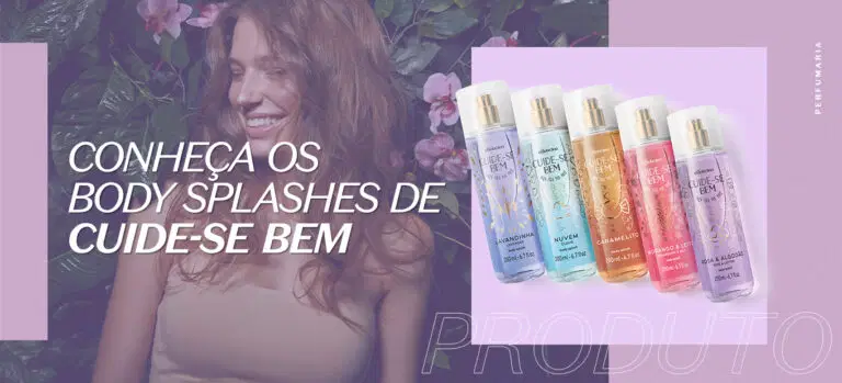 Body splash Cuide-se Bem: perfumação e frescor pra você