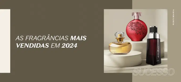 As fragrâncias mais vendidas de 2024