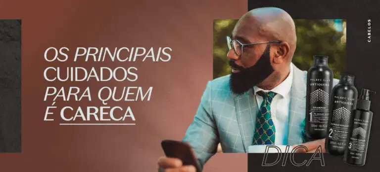 Os principais cuidados para quem é careca