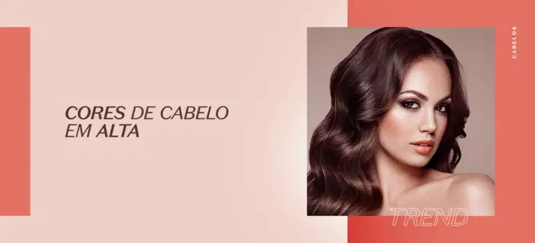 Cores de cabelo em alta