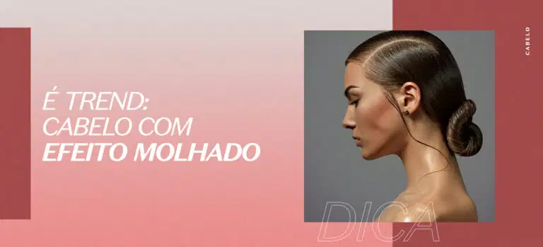Veja o passo a passo de como fazer o ‘Wet Hair’: o penteado de cabelo com efeito molhado que virou tendência no mundo da beleza.