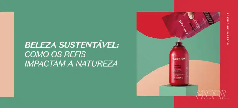 Beleza sustentável: como os refis impactam a natureza
