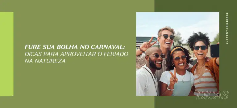 Feriado de Carnaval na natureza