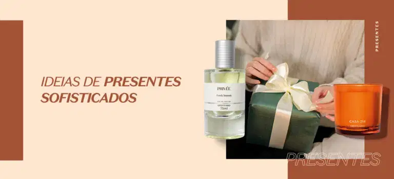 Ideias de presentes sofisticados