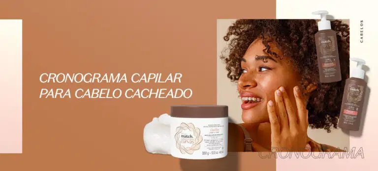 Cronograma capilar para cabelo cacheado