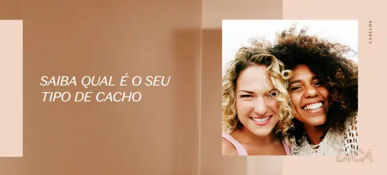 Saiba qual é o seu tipo de cacho