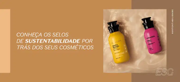 Selos de sustentabilidade por trás dos cosméticos