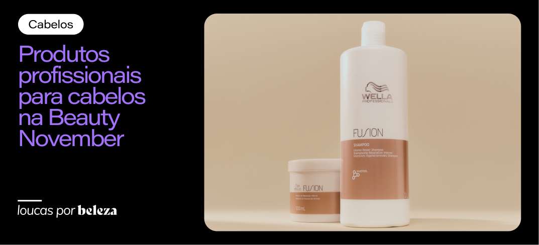 Produtos profissionais para cabelos com desconto Beauty November