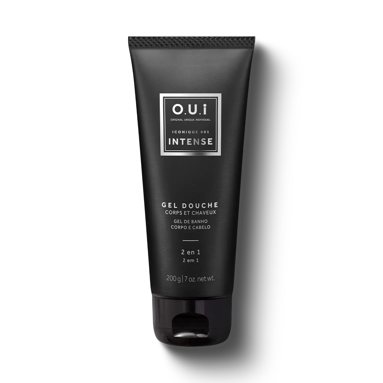 O.U.I Gel De Banho Corpo E Cabelo 2 Em 1Iconique 001 Intense 200G