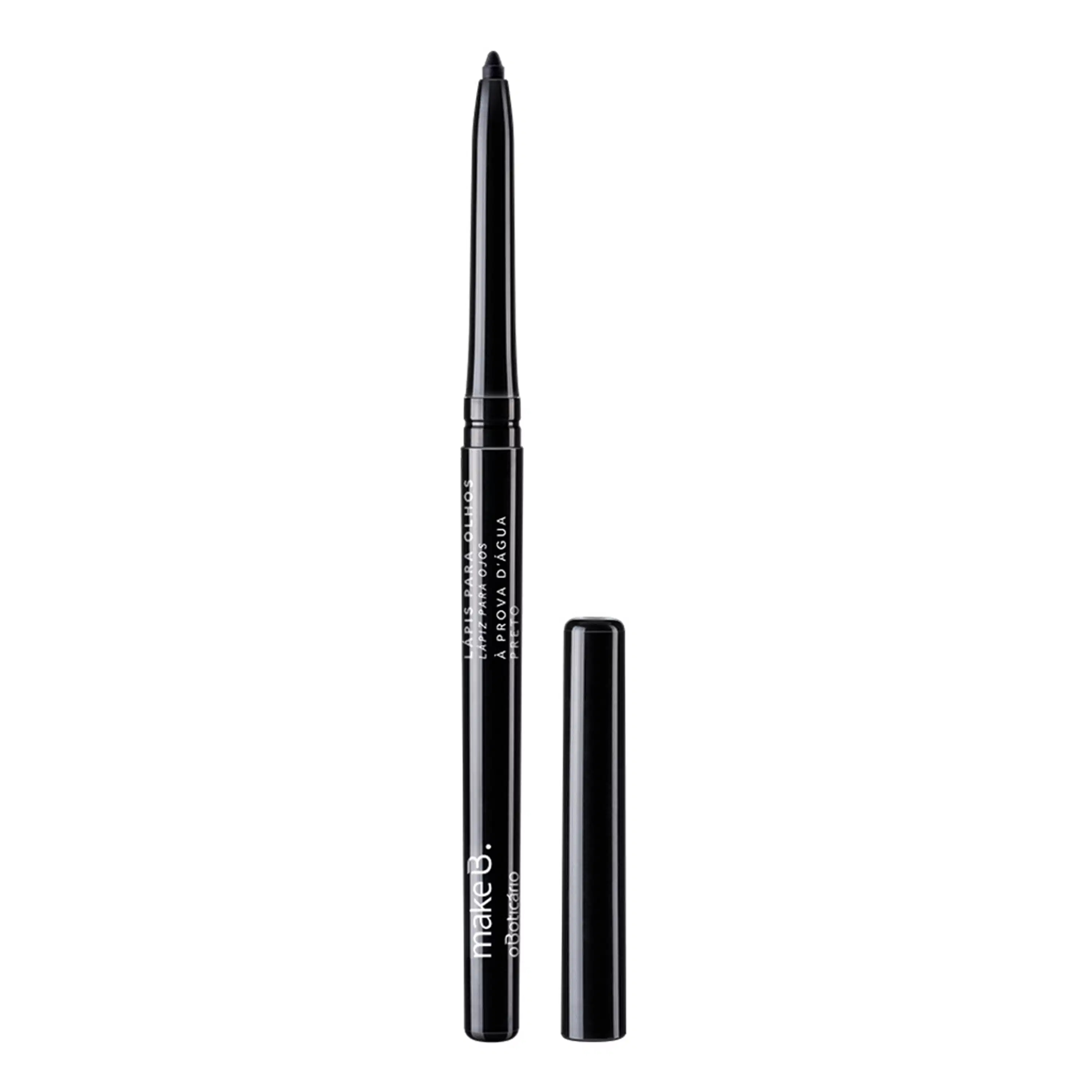 Lápis Retrátil Para Olhos Preto Make B.