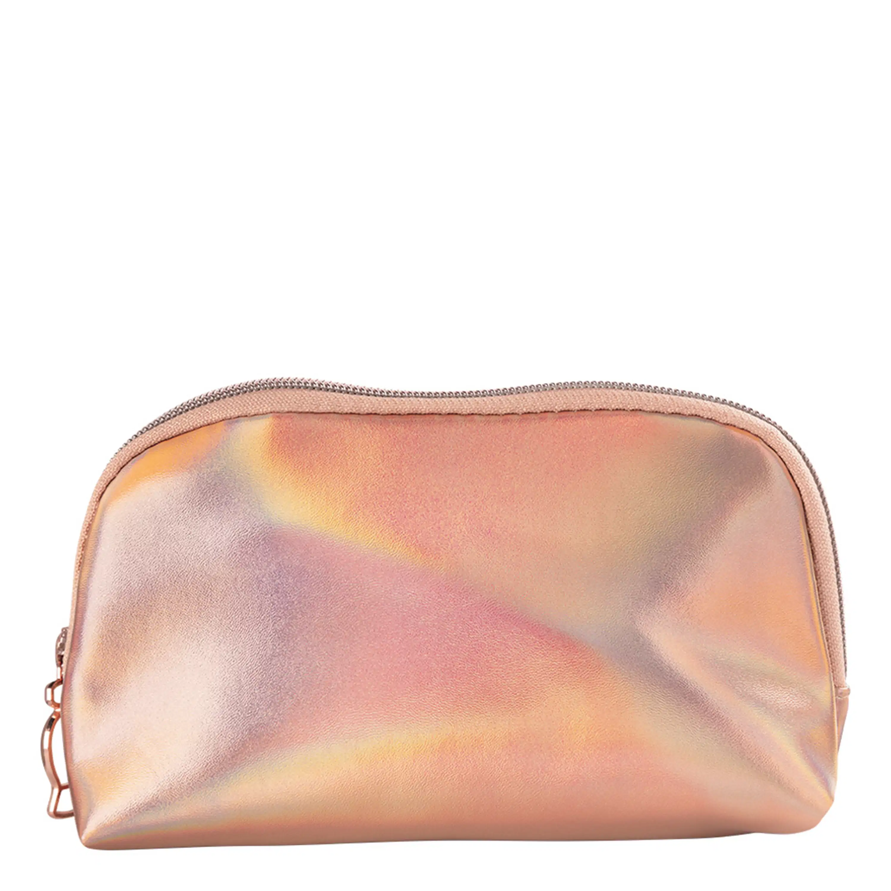 Nécessaire Holográfico Rose Pequeno