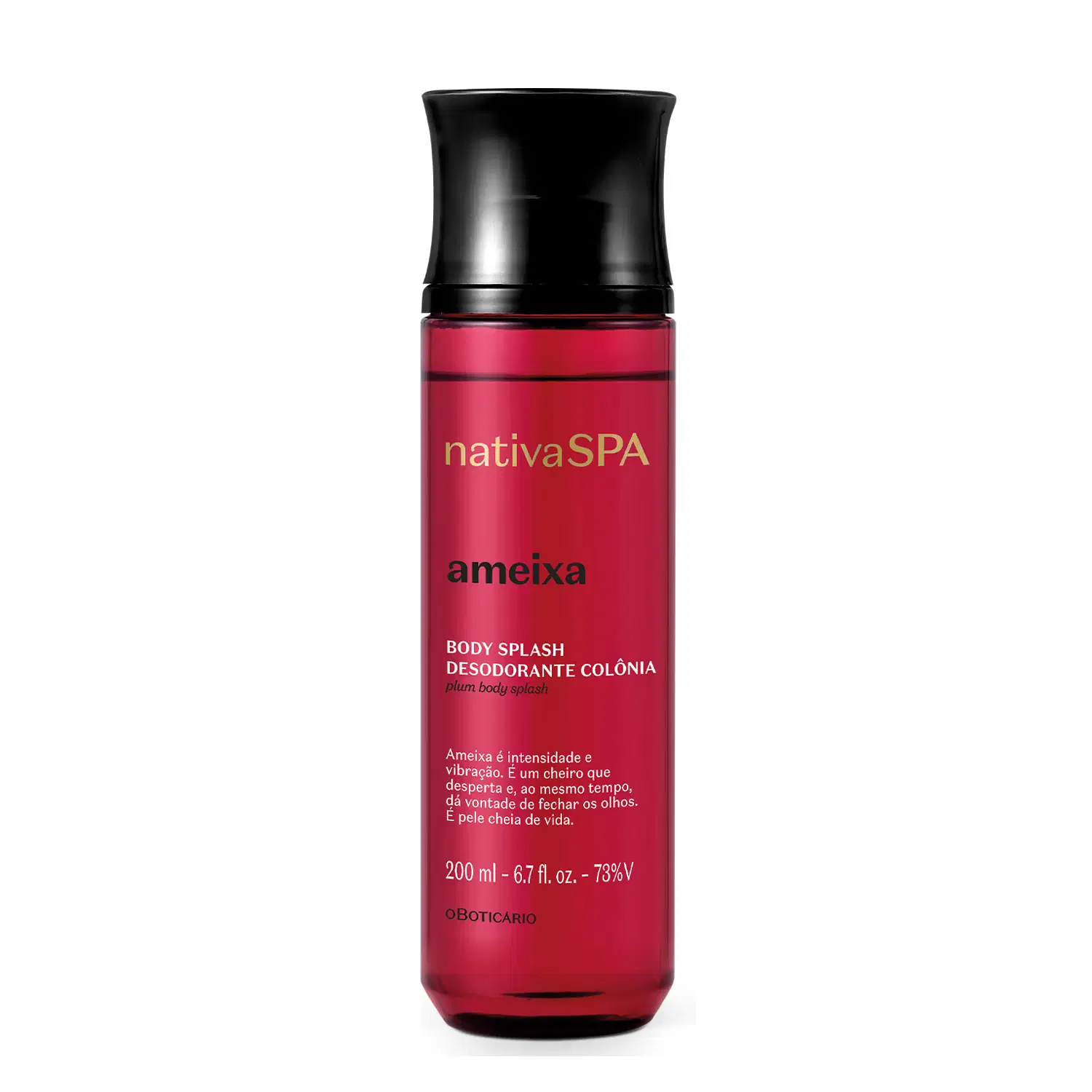 Nativa Spa Ameixa Desodorante Colônia Body Splash 200Ml