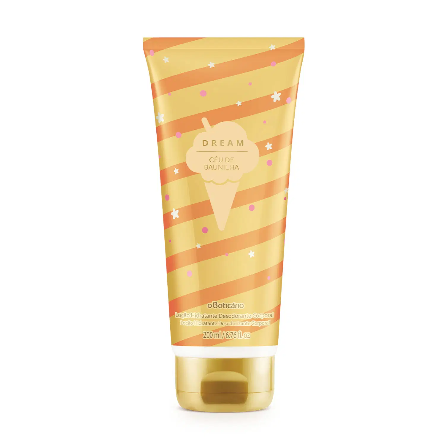 Loção Hidratante Desodorante Corporal Dream Céu De Baunilha 200Ml