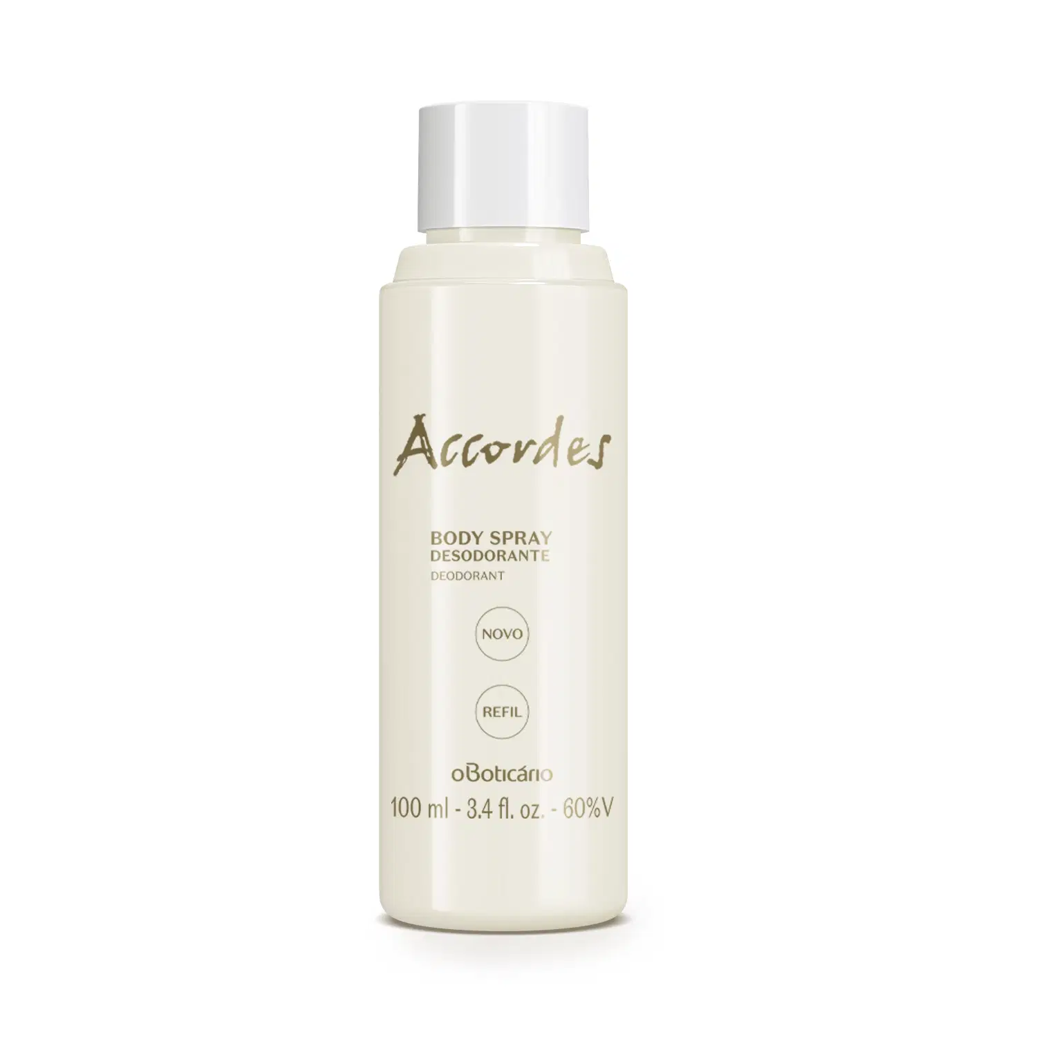 Refil Desodorante Body Spray Accordes 100Ml