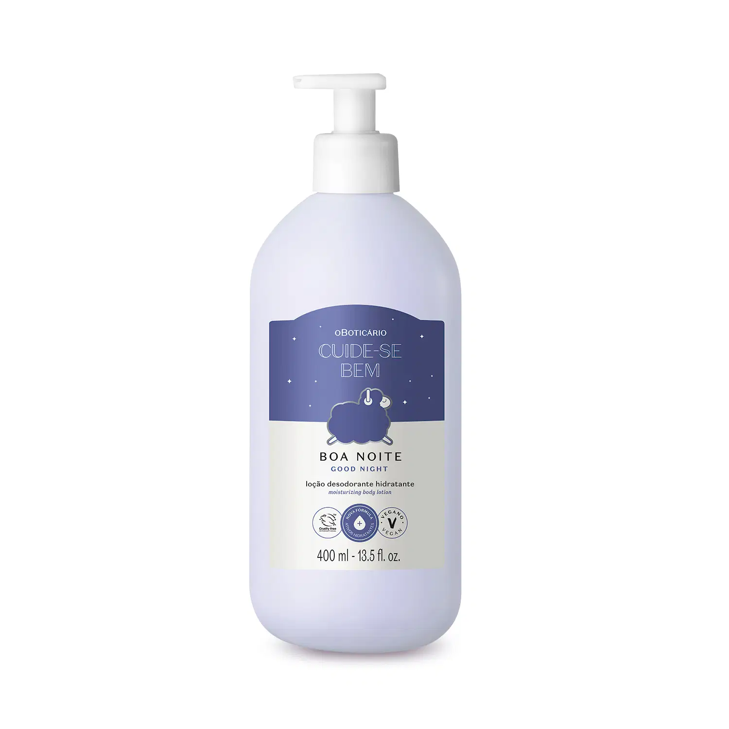 Loção Desodorante Hidratante Cuide-Se Bem Boa Noite 400Ml