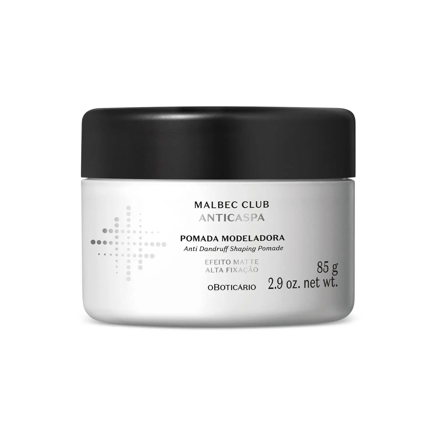 Pomada Modeladora Malbec Club Anticaspa 85G
