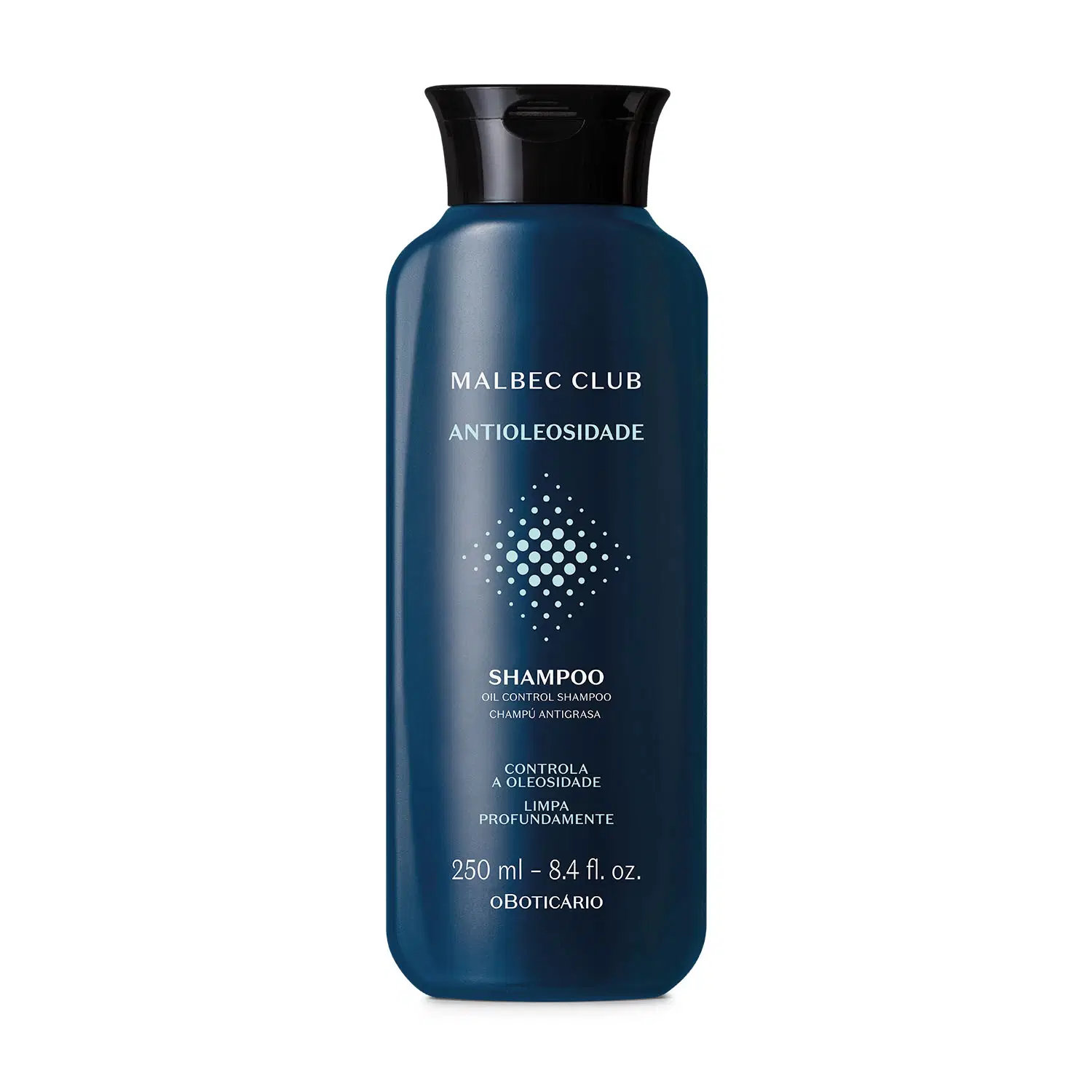 Shampoo Malbec Club Antioleosidade 250Ml