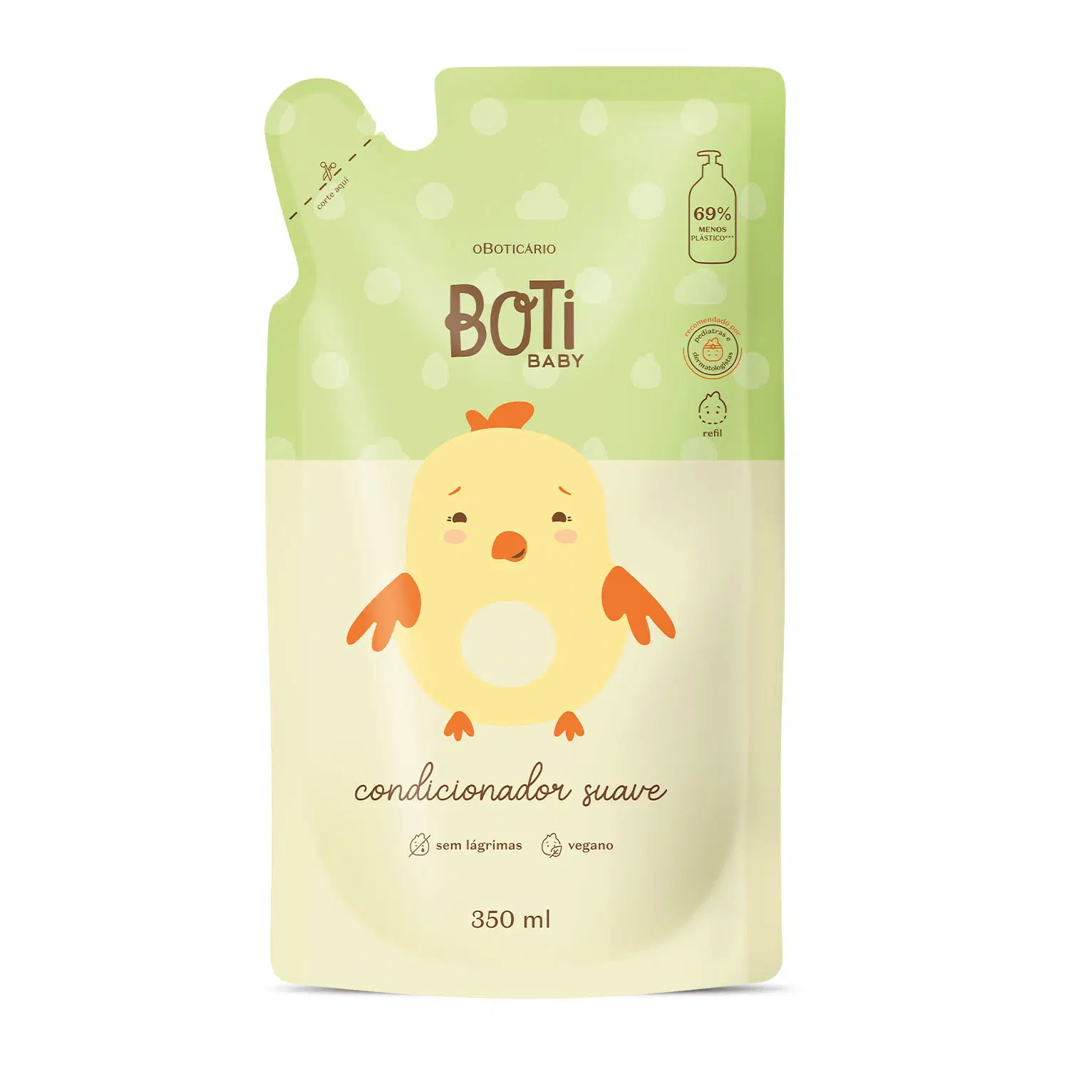 Refil Condicionador Suave Boticário Baby 350Ml