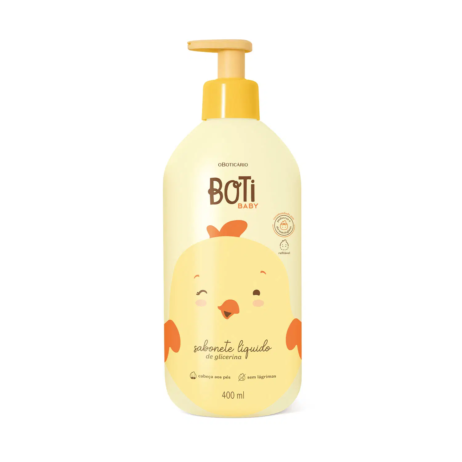 Sabonete Líquido De Glicerina Boti Baby 400Ml
