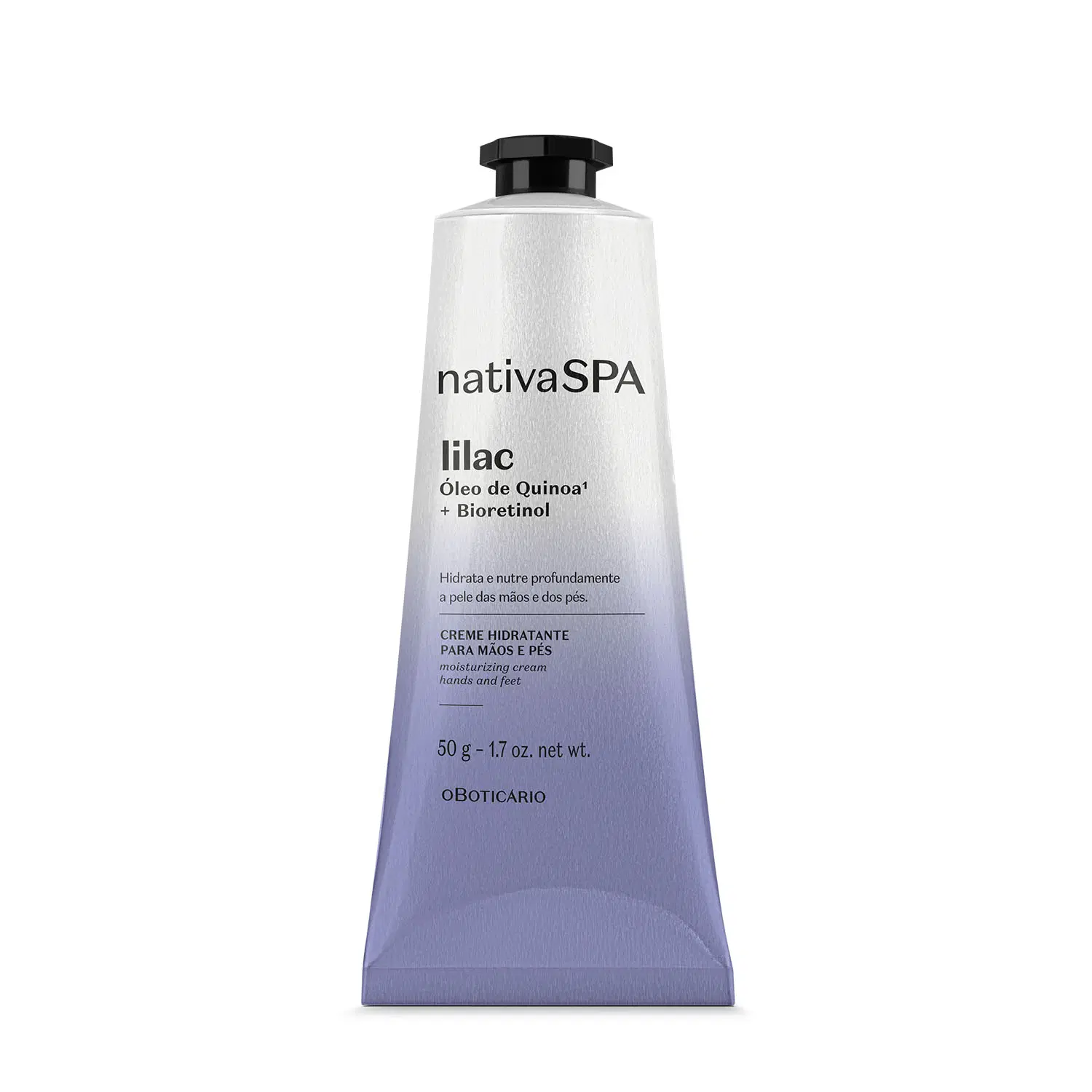 Creme Hidratante Para Mãos E Pés Nativa Spa Lilac 50G
