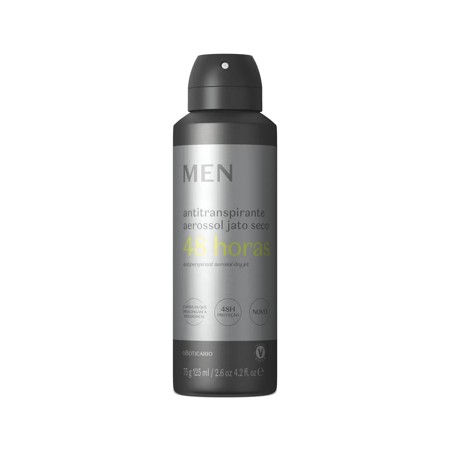 Desodorante Antitranspirante Aerossol Men 75G /125Ml