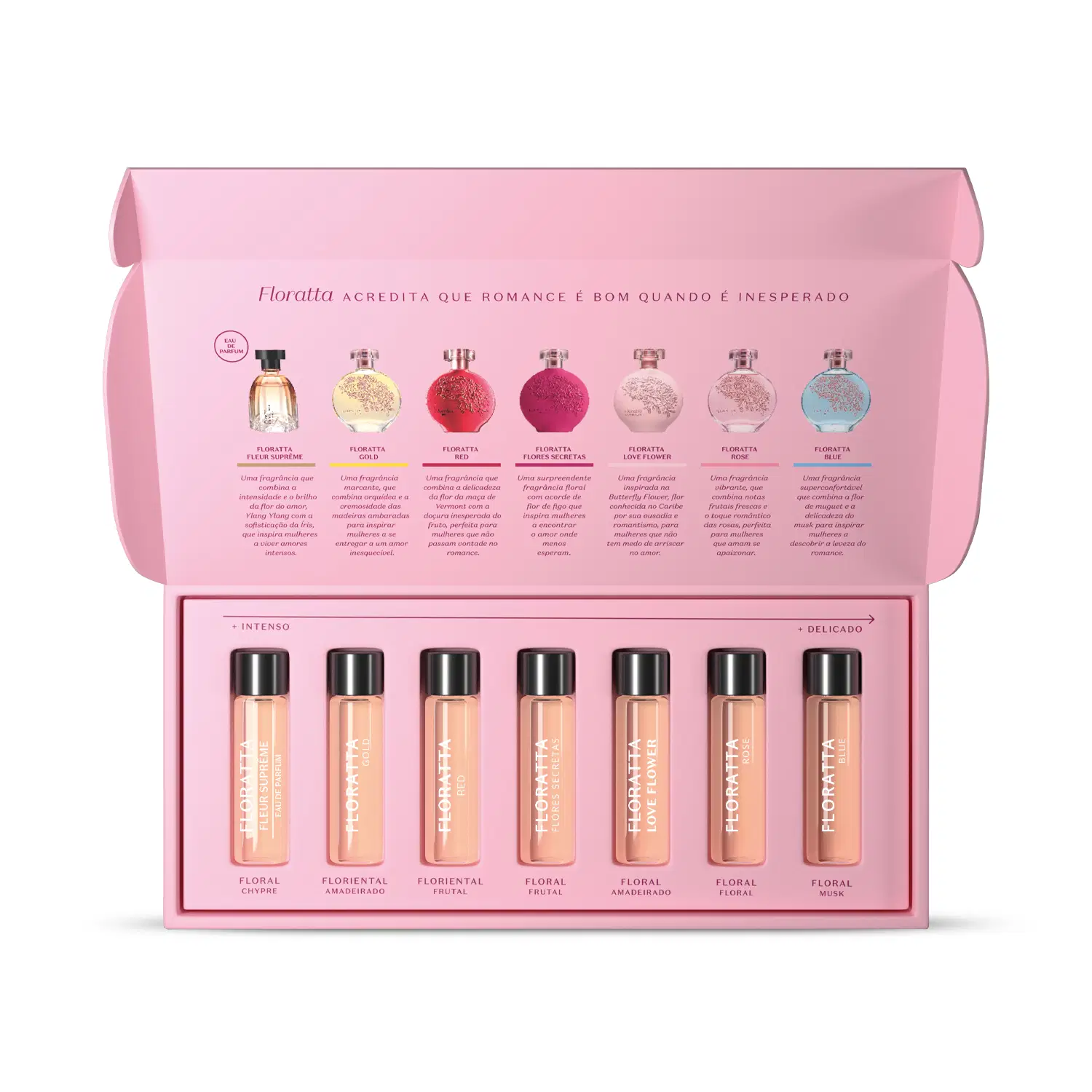 Mini Kit Coleção Floratta (7 Itens)