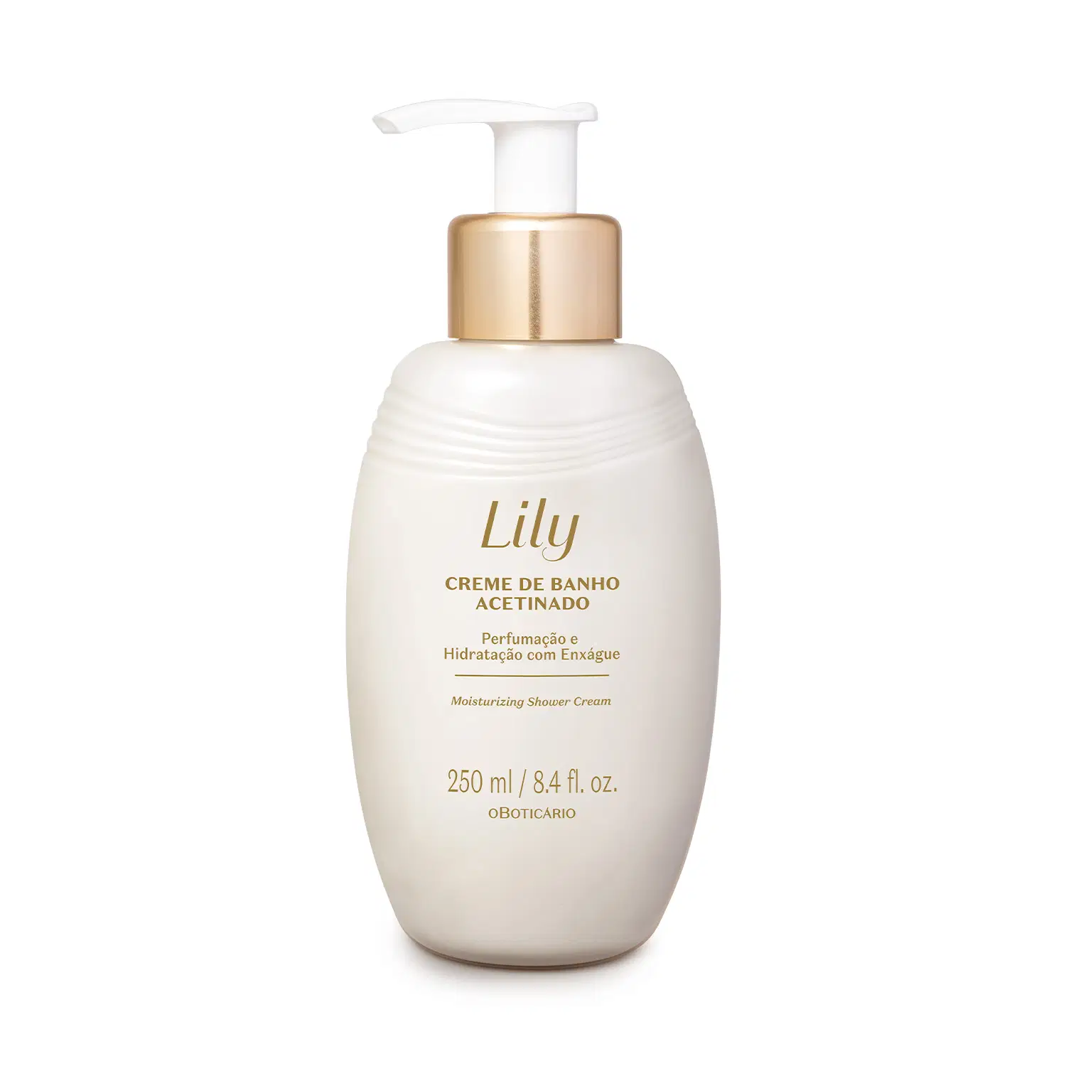 Creme De Banho Acetinado Lily 250Ml