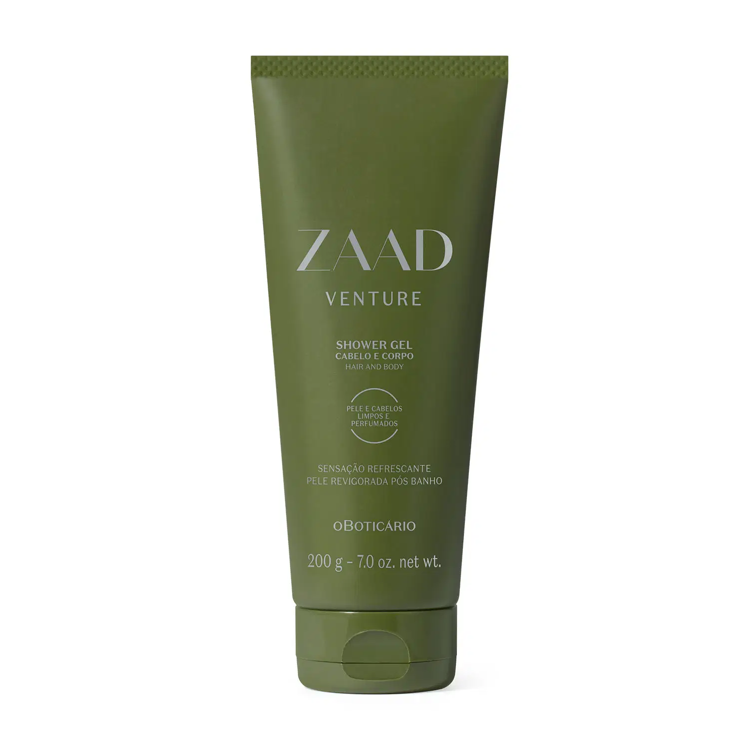 Shower Gel Cabelo E Corpo Zaad Venture 200G