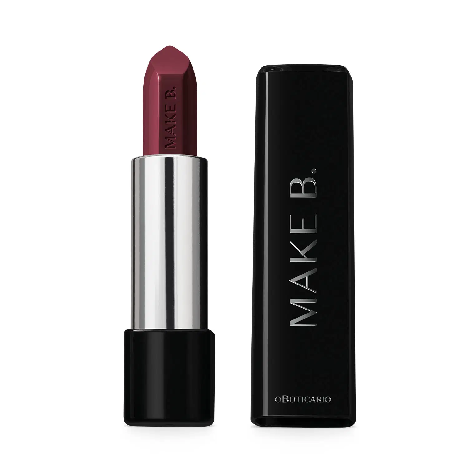 Batom Glossy Vinho Blackbarry Make B. 3,6G