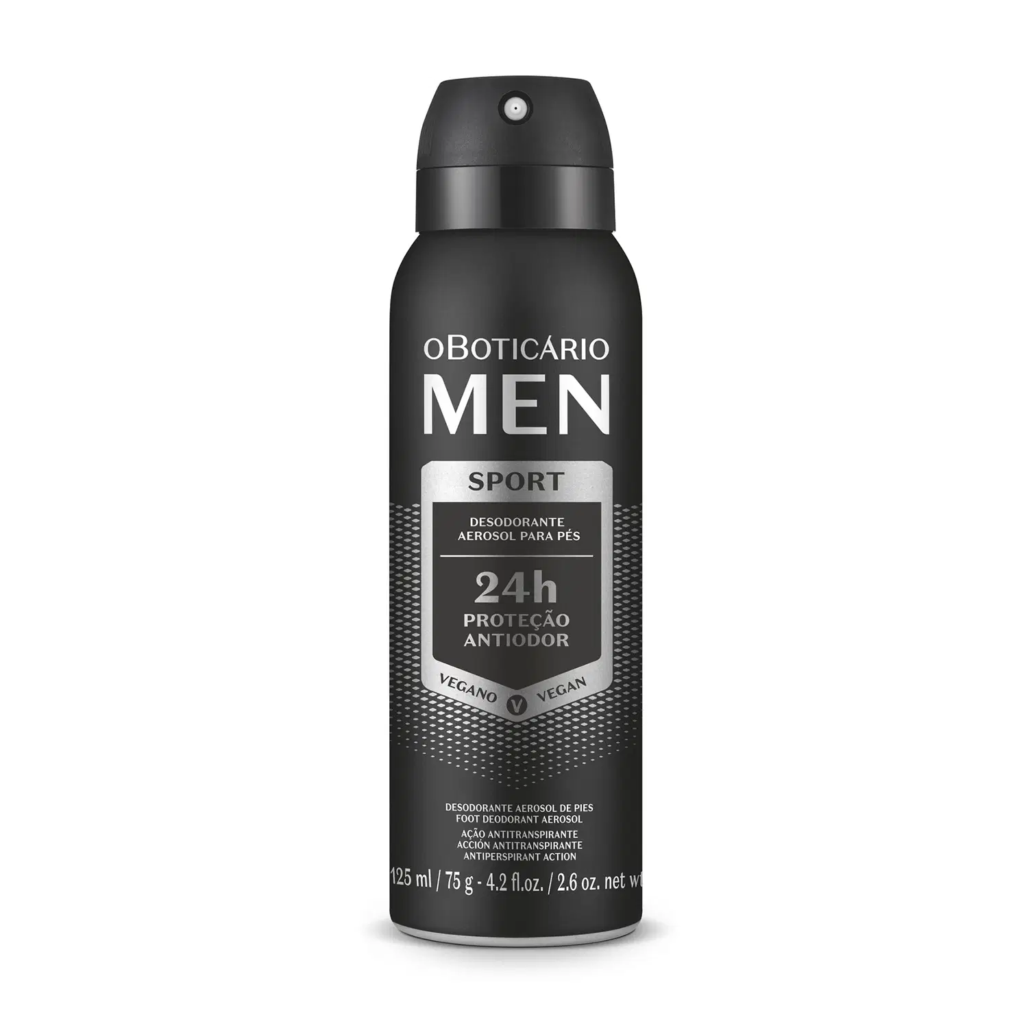 Desodorante Aerosol Para Os Pés Men Sport 125Ml/75G