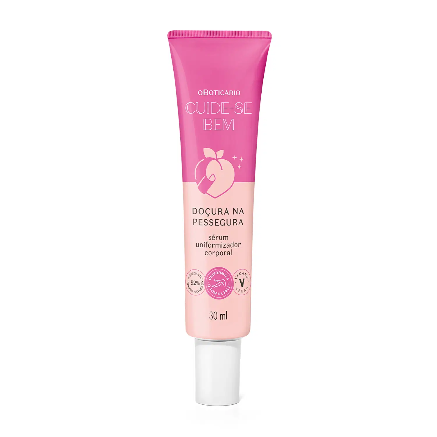 Sérum Uniformizador Corporal Cuide-Se Bem Doçura Na Pessegura 30Ml