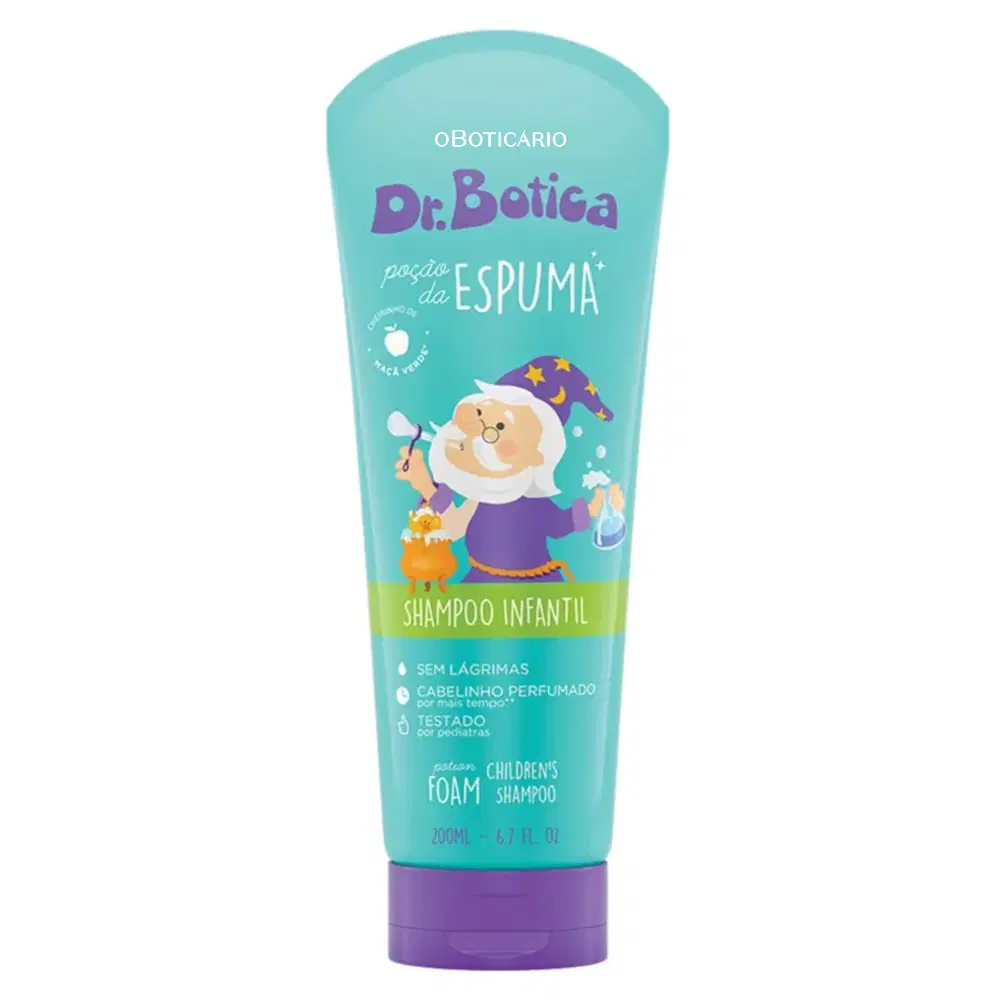 Shampoo Poção Da Espuma Dr. Botica 200Ml