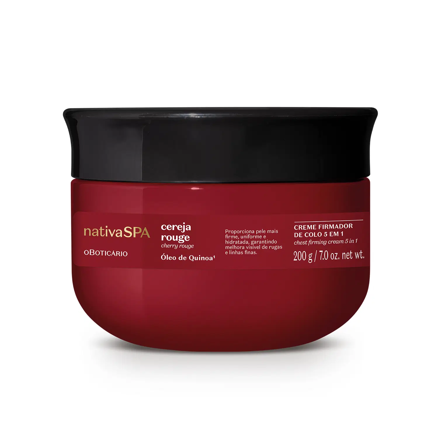 Creme Firmador De Colo 5 Em 1 Nativa Spa Cereja Rouge 200G