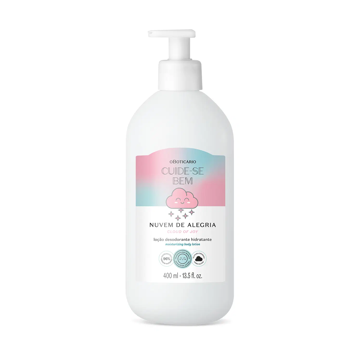 Loção Hidratante Desodorante Corporal Cuide-Se Bem Nuvem De Alegria 400Ml