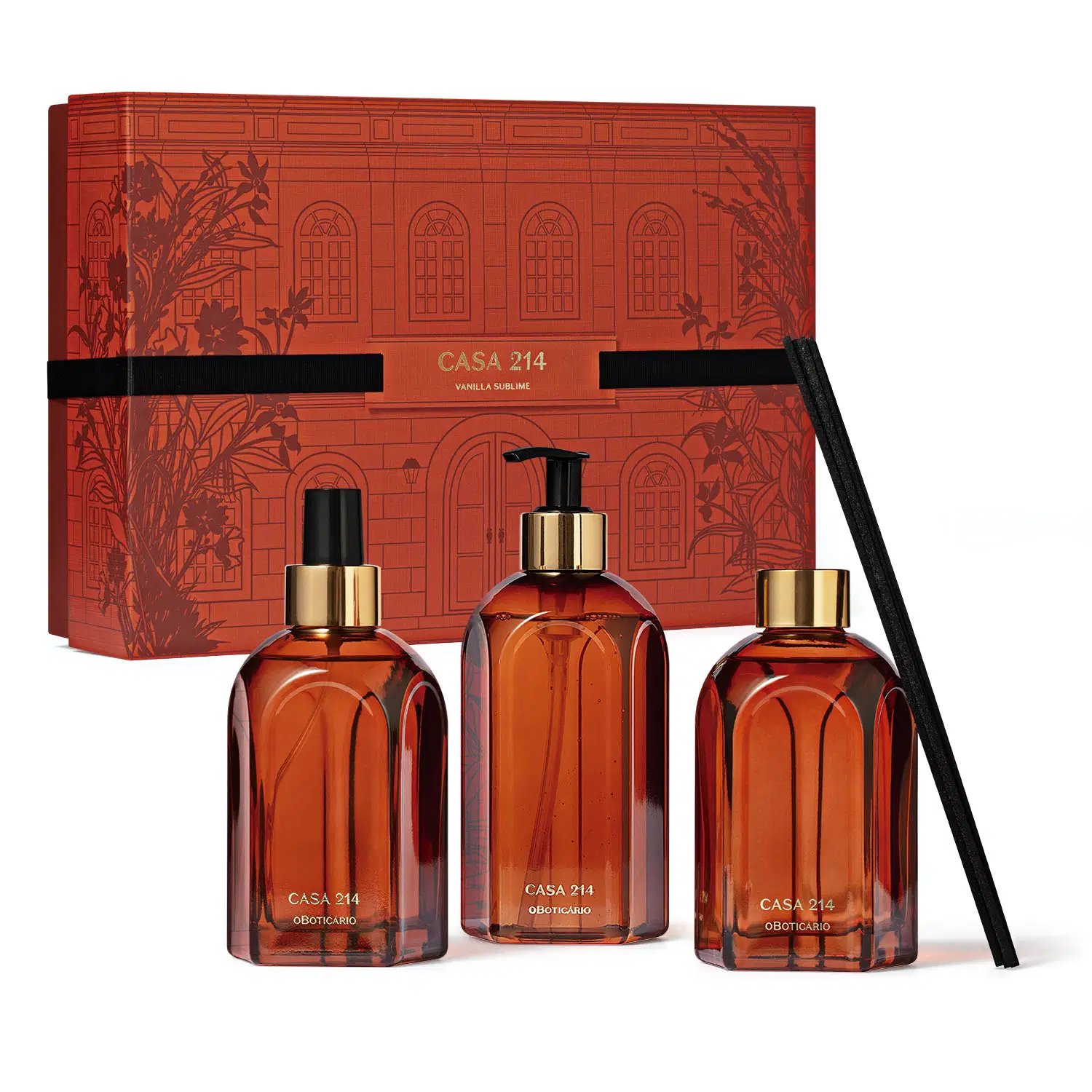 Kit Presente Casa 214 Vanilla Sublime (3 Itens)