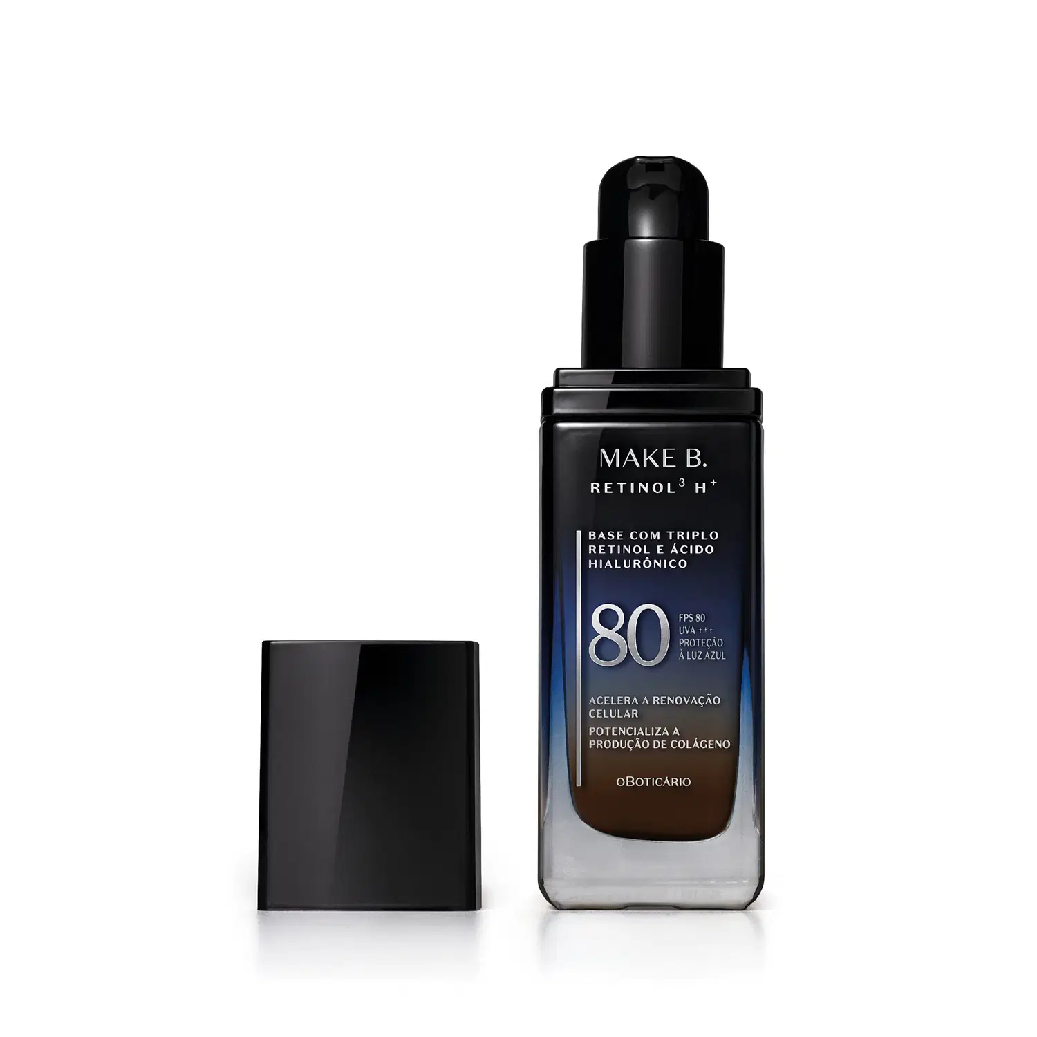 Base Líquida Fps80 Make B. Retinol³ H+ Cor 340Q 26G
