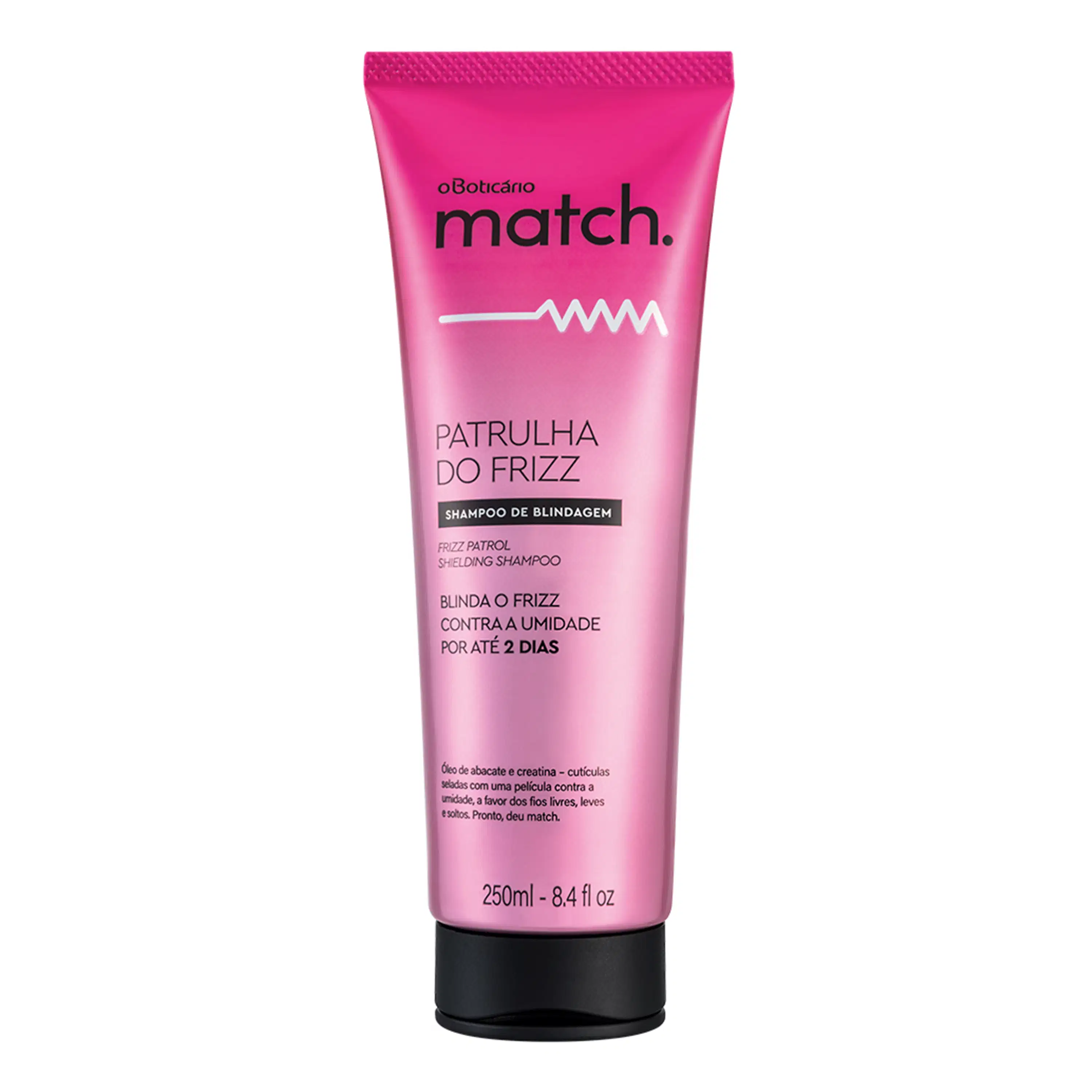 Shampoo Match Patrulha Do Frizz, 250Ml