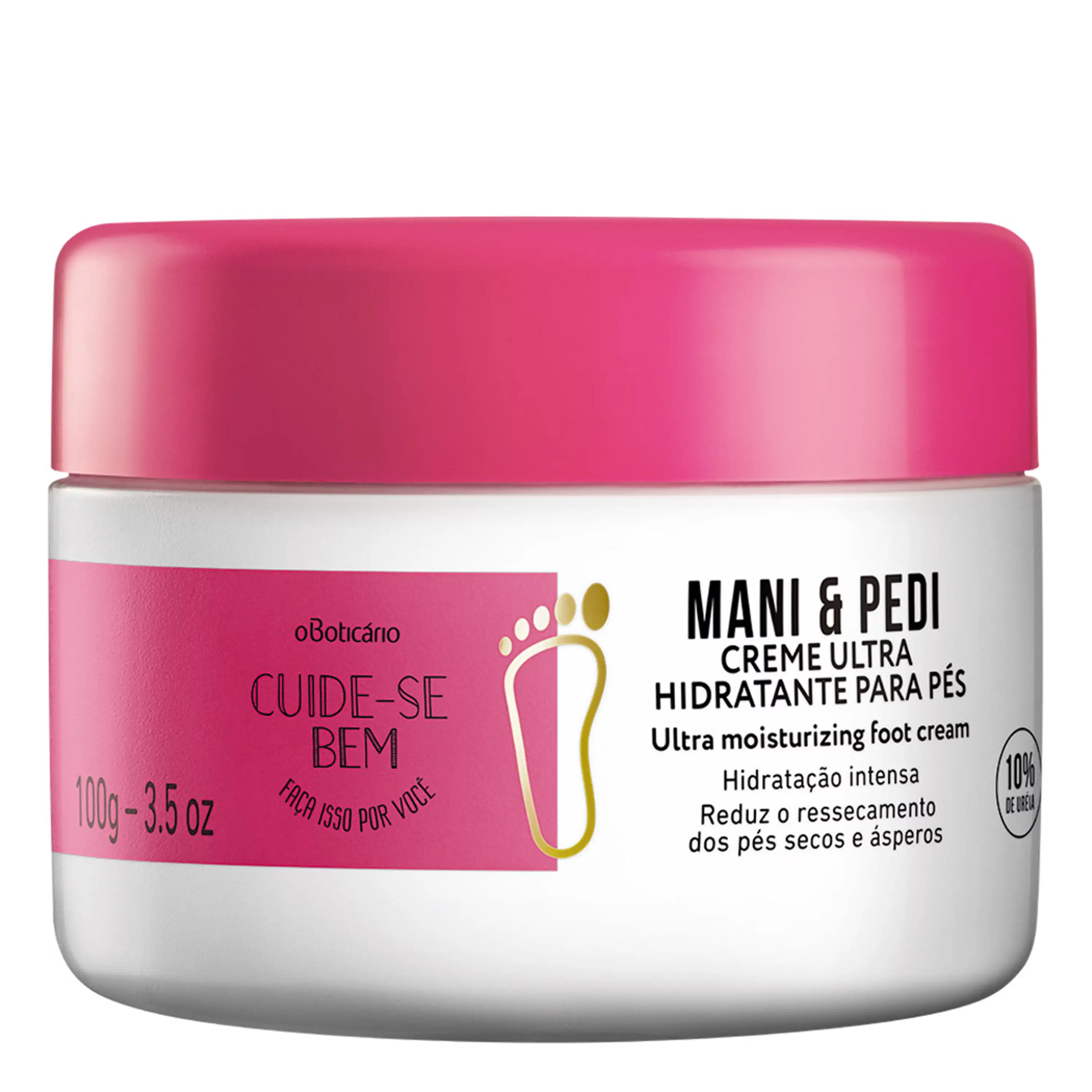 Creme Hidratante Para Pés Cuide-Se Bem Mani & Pedi 100G