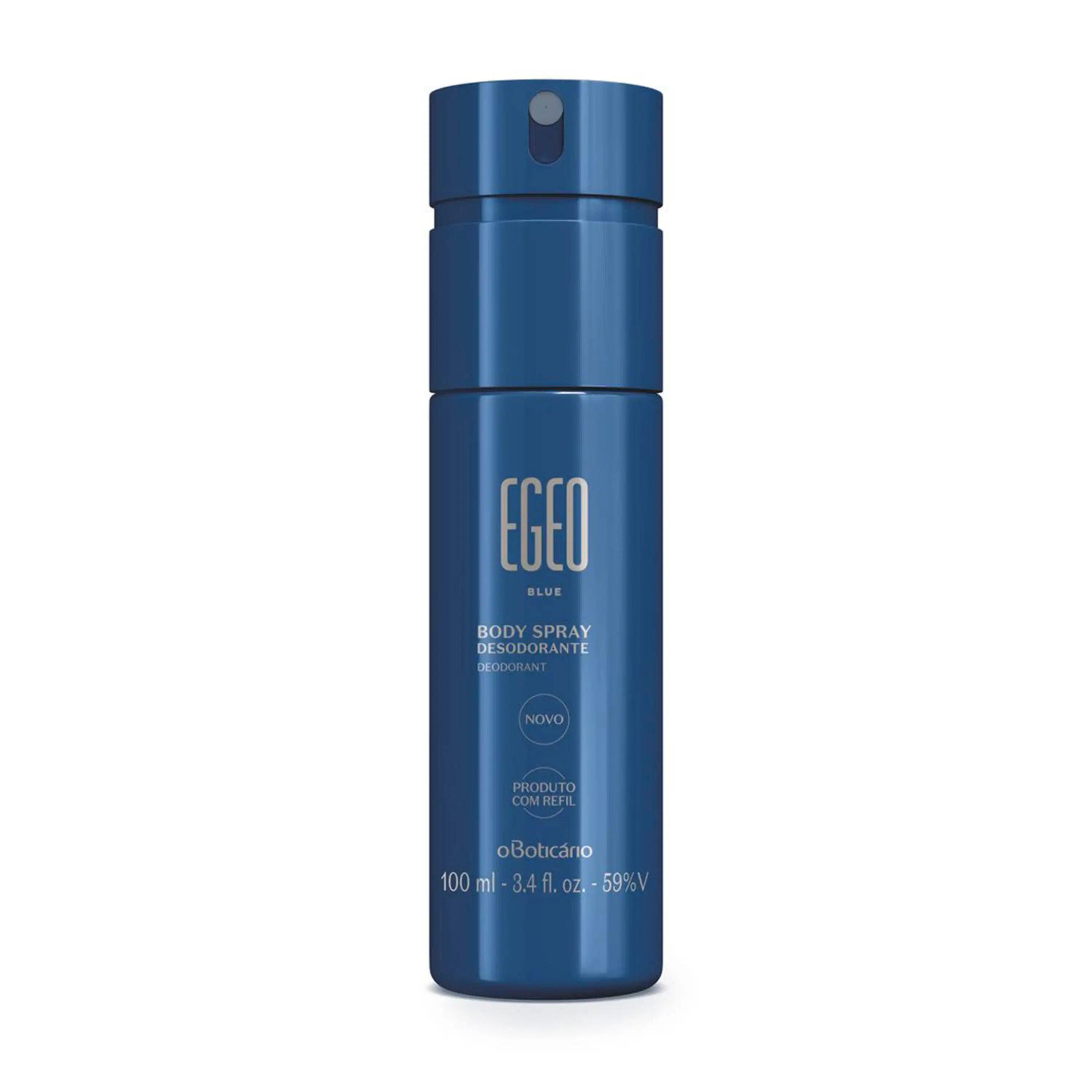 Body Spray Desodorante Egeo Blue 100Ml