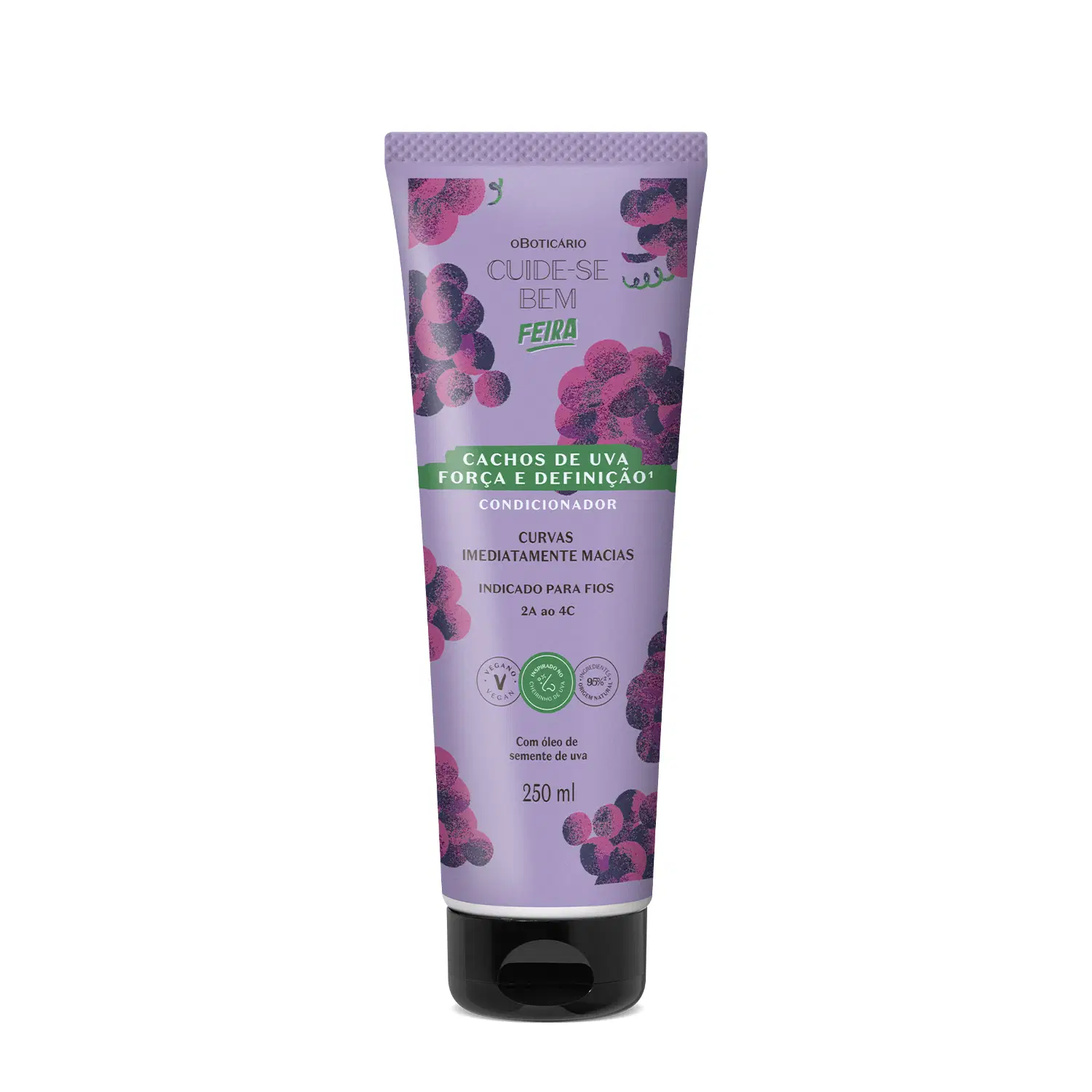 Condicionador Cuide-Se Bem Feira Cachos De Uva 250Ml
