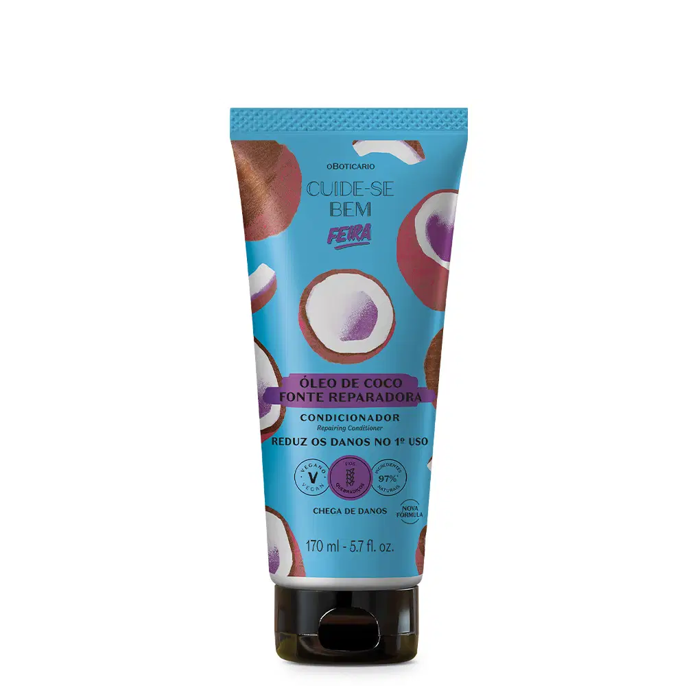 Condicionador Óleo De Coco Cuide-Se Bem Feira 170Ml