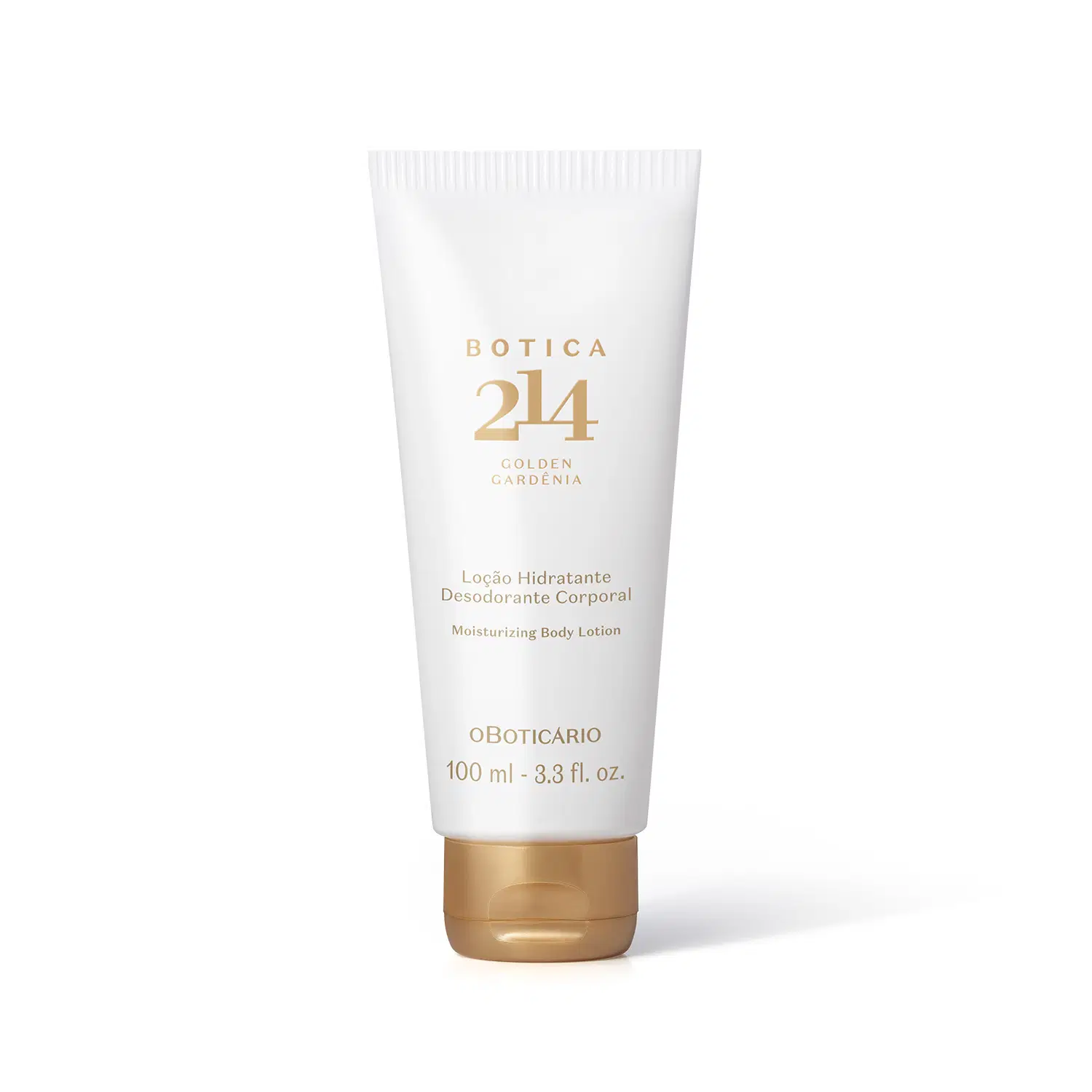 Loção Hidratante Desodorante Corporal Botica 214 Golden Gardênia 100Ml
