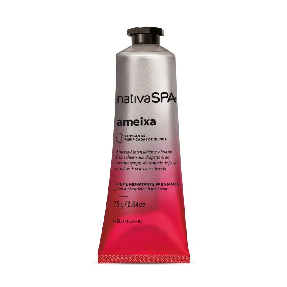 Creme Hidratante Para Mãos Nativa Spa Ameixa 75G