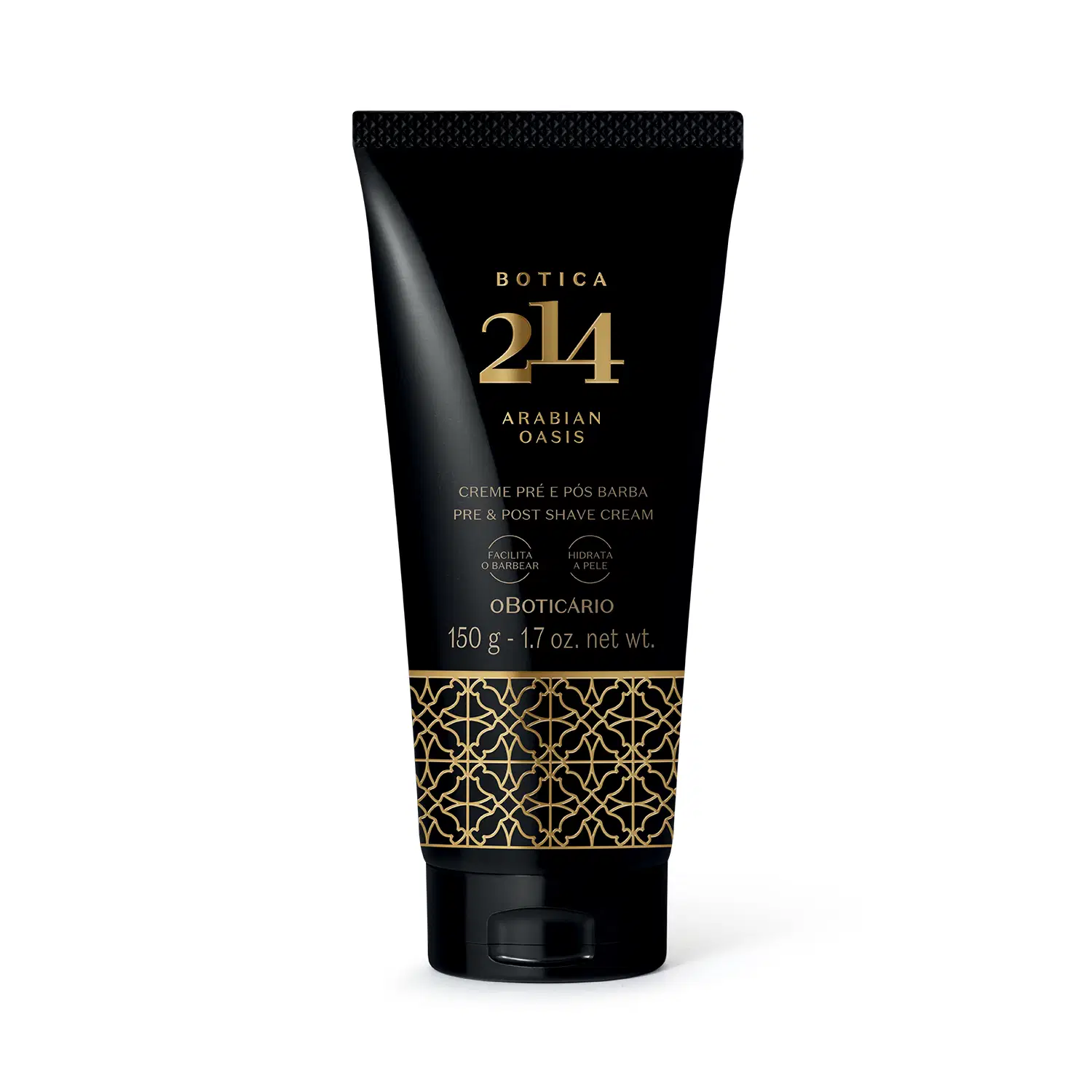 Creme Pré E Pós Barba Botica 214 Arabian Oasis 150G