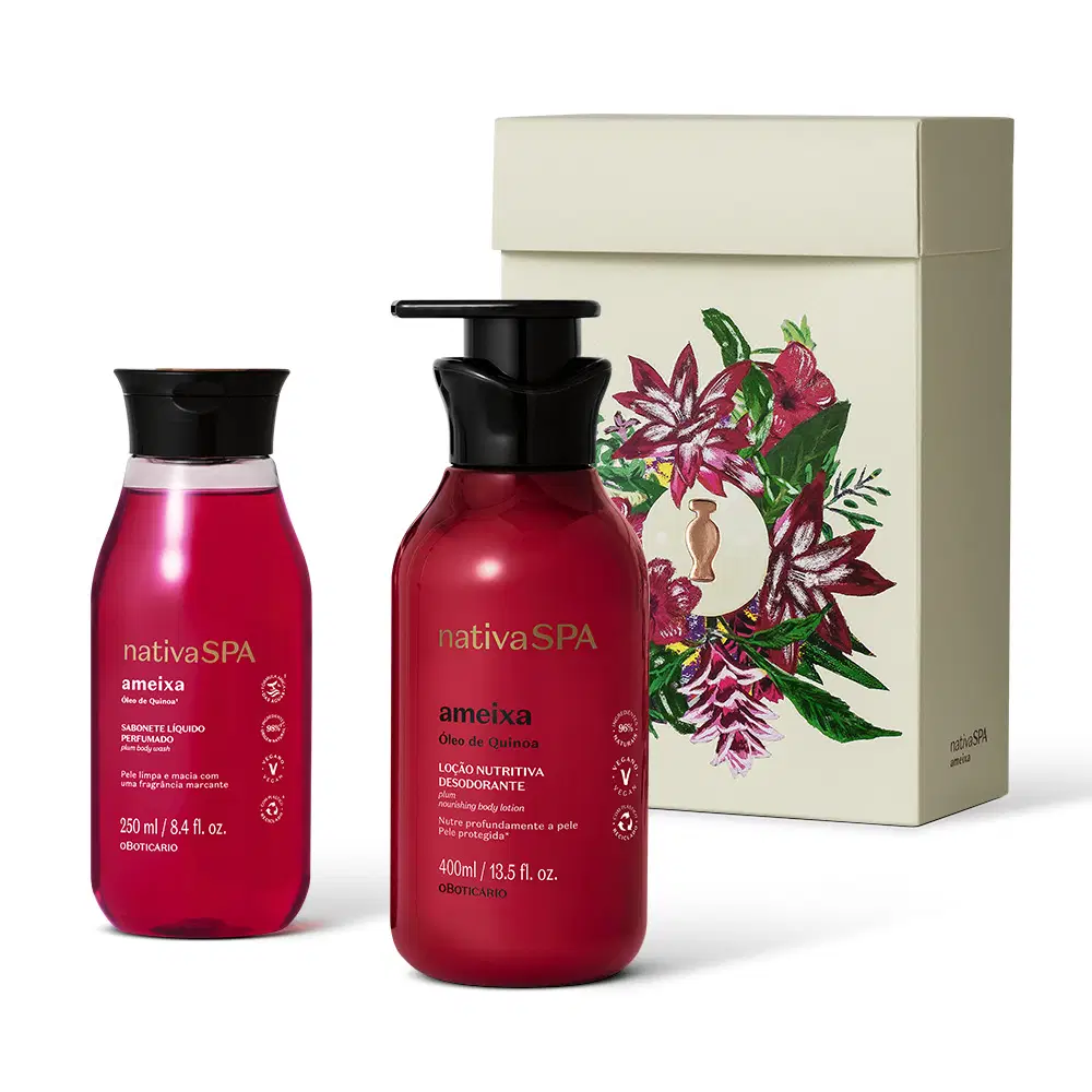 Kit Presente Nativa Spa Ameixa (2 Itens)
